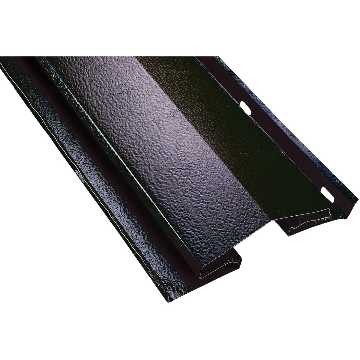 8 Ft. Black Aluminum Continuous Ridge Vent With 18 Sq. In. Net Free Area