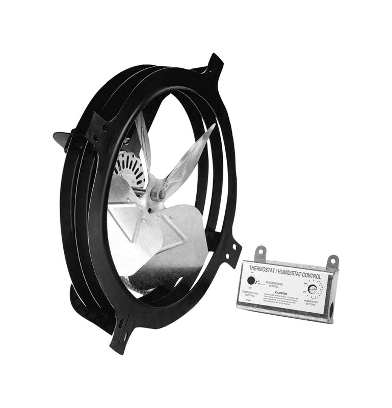 Gable-Mount Power Ventilator for Attic Ventilation, Durable Construction
