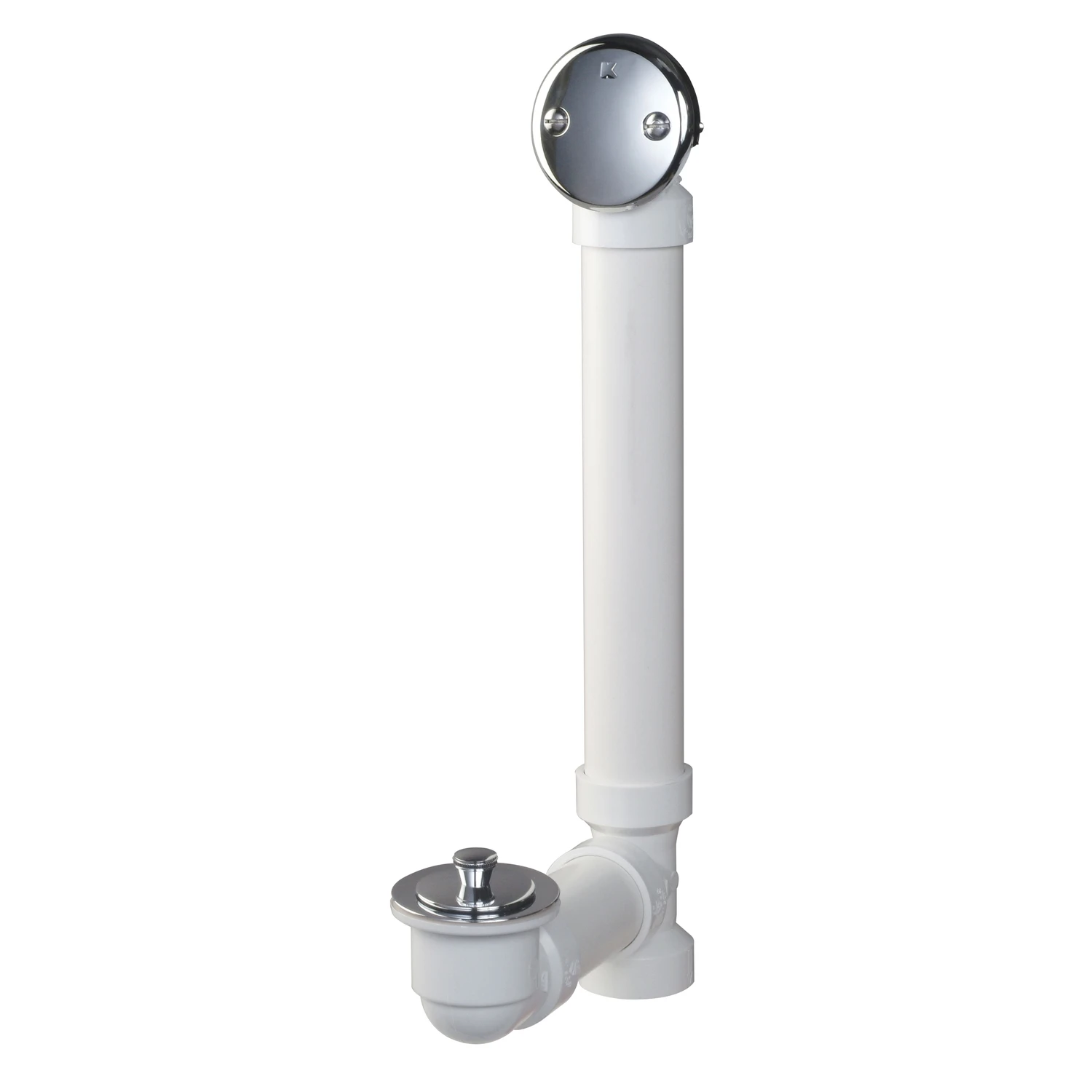 1-1/2 In. Chrome Pvc Bath Drain Roller Ball Stop S40