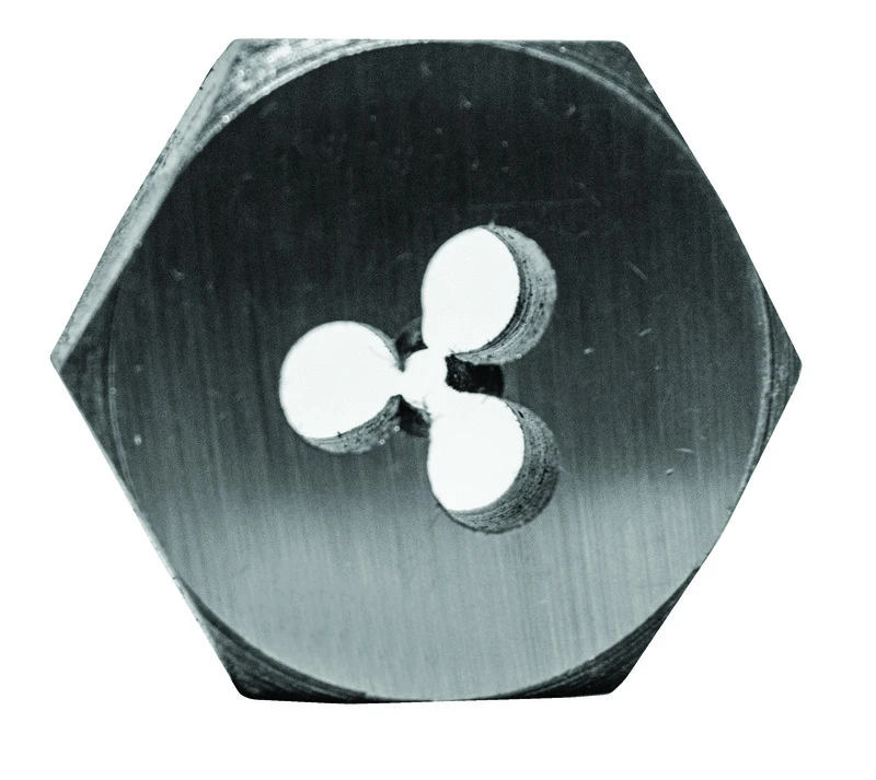 8-32 National Coarse 1 In. Hexagon Die - High Carbon Steel