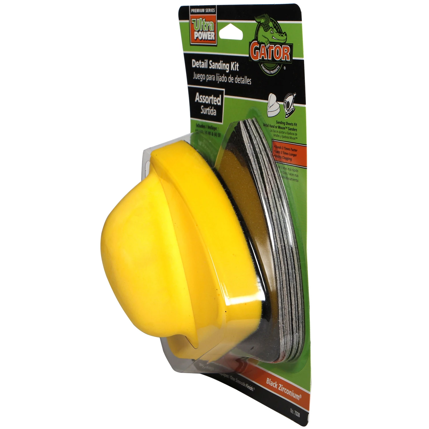 3-1/2 In. W X 5 In. L Assorted Grit Sanding Tool Kit