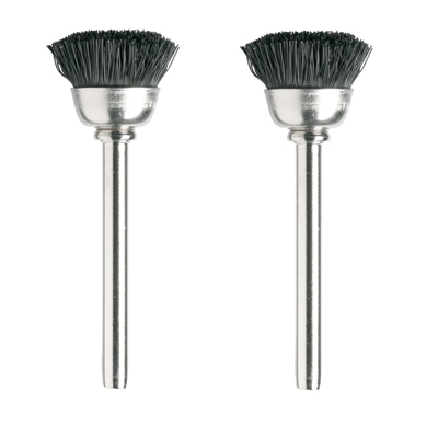 Dremel 1/2 in. X 1-3/4 in. L Nylon Brush 2 pk
