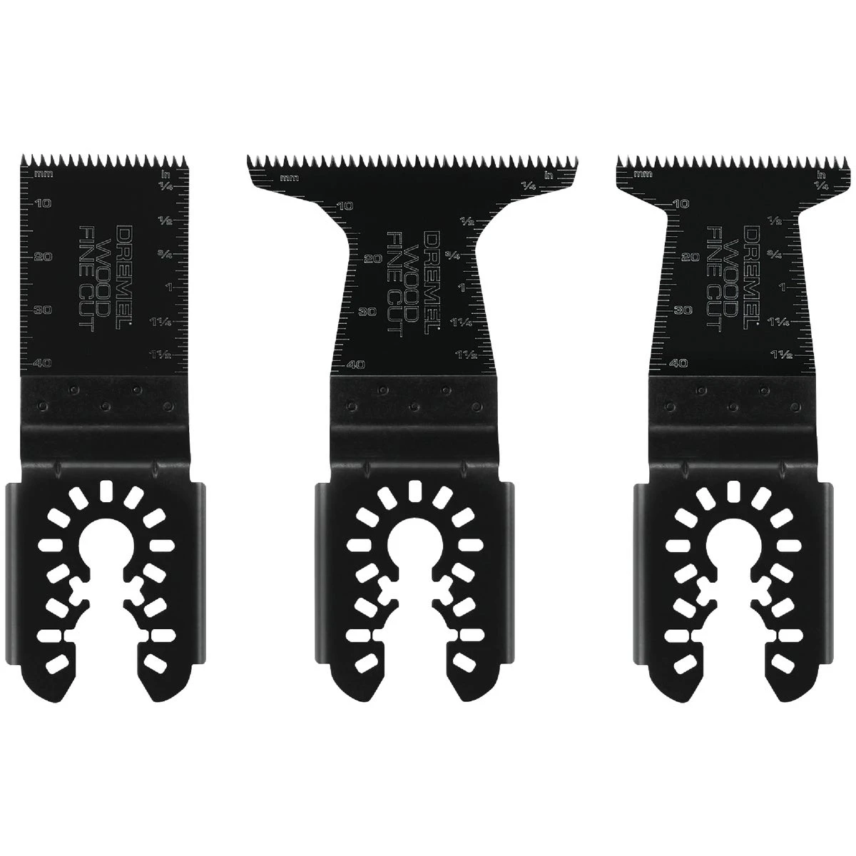 Dremel Steel Oscillating Blade Set Wood 3 pc