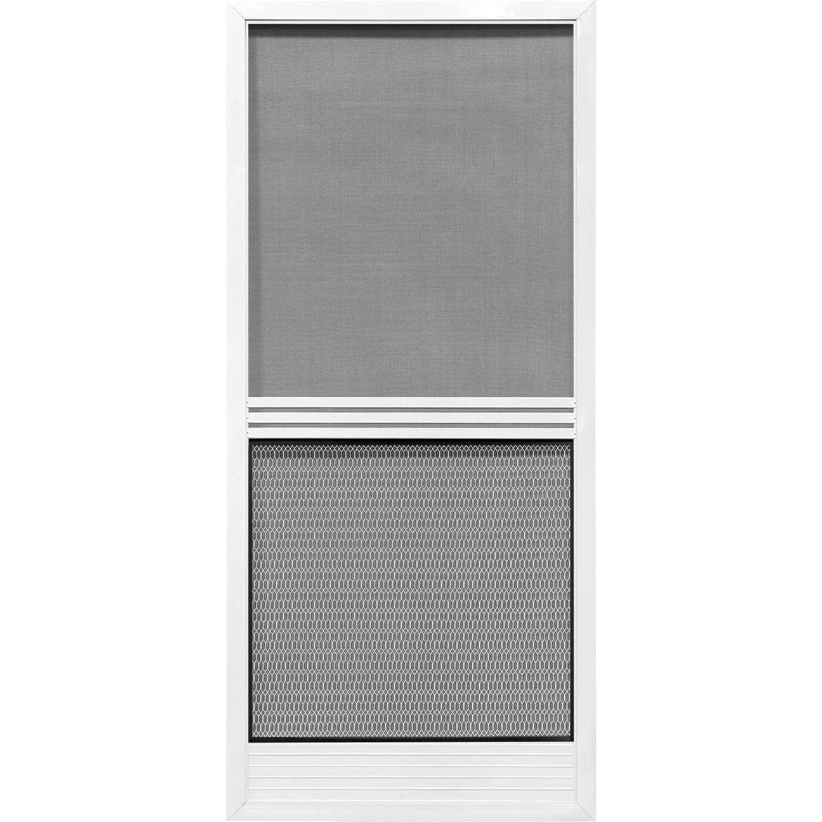Provencial 36 In. W X 80 In. H White Steel Screen Door Model 3480wh3068