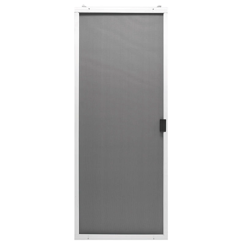 Precision Breezeway 36 In. White Steel Adjustable Sliding Screen Door