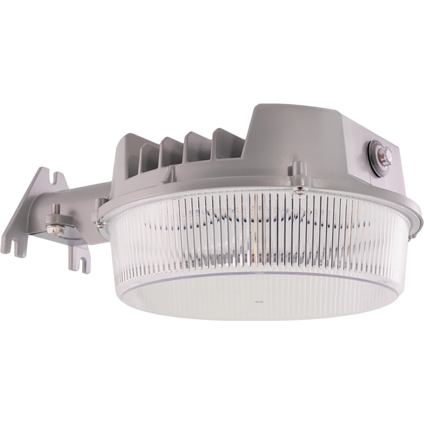 Gray Dusk To Dawn Led Outdoor Area Light Fixture, 7000 Lumens, Model Alb7a40gy
