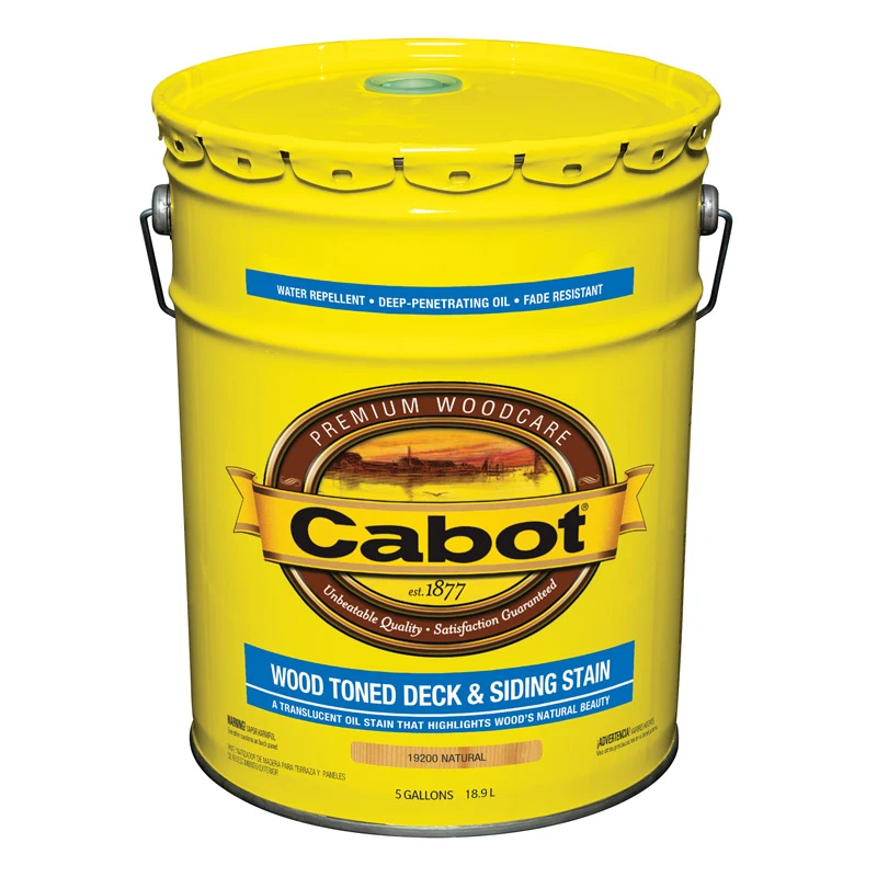 Wood Toned Low Voc Transparent Natural Oil-based Deck And Siding Stain 5 Gallon