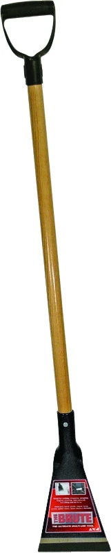 The Brute 7.25 In. W X 43.38 In. L Steel Sidewalk Scraper With D-handle