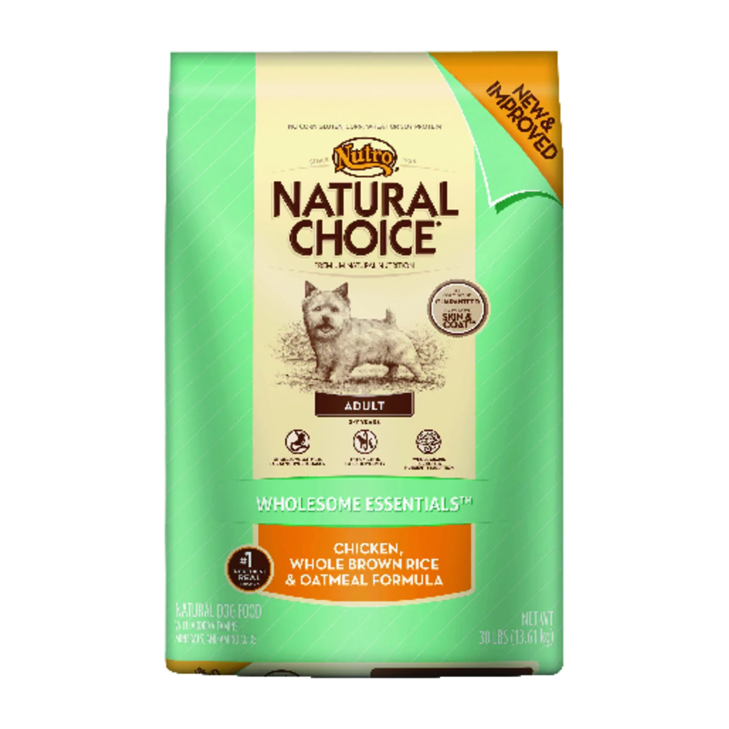 Wholesome Essentials 30 Lb. Chicken, Brown Rice & Sweet Potato Adult Dry Dog Food