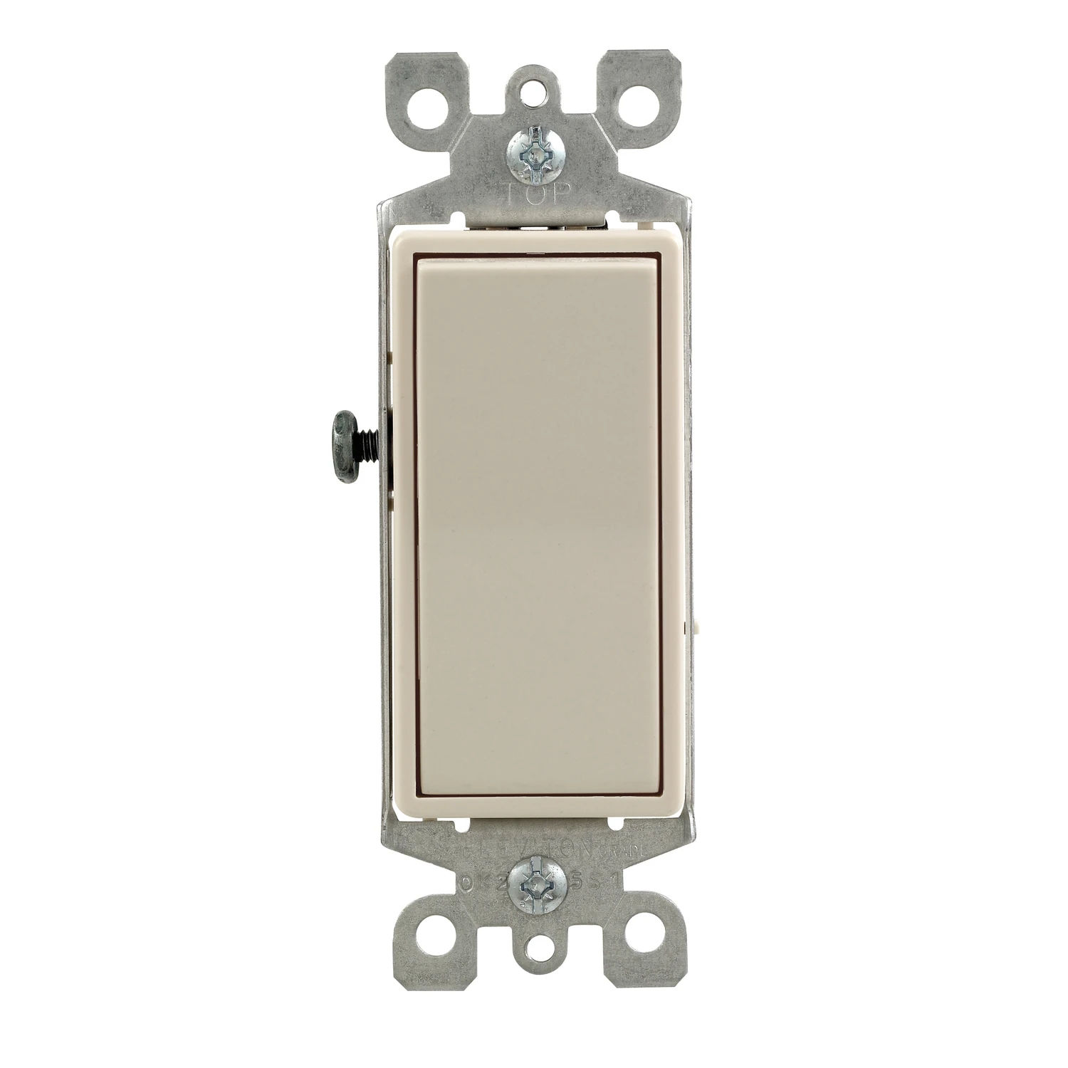 Decora 15a Light Almond 4-way Rocker Switch, Model S16-05604-2ts, 1 Pk