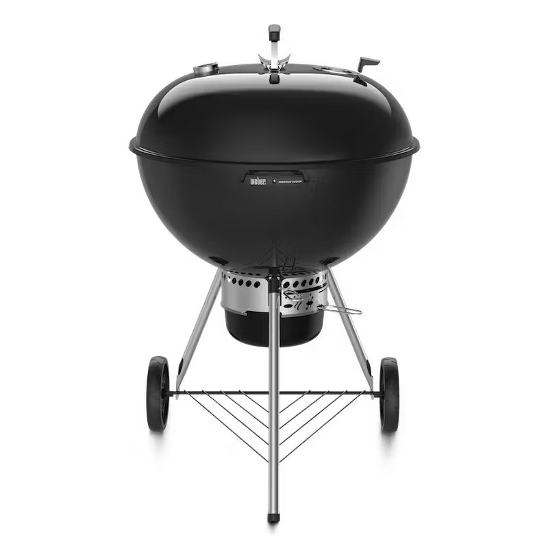 Master-touch 26 In. Charcoal Grill With Weber Crafted Grate, Black