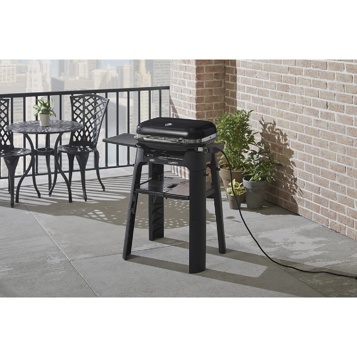 Lumin Electric Grill Stand 28.1 In. H X 25 In. W X 21.8 In. L