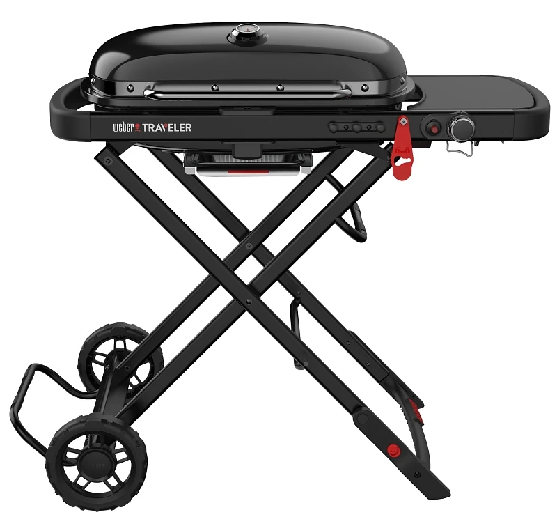 Traveler Portable Liquid Propane Gas Grill Stealth Model Compact Design