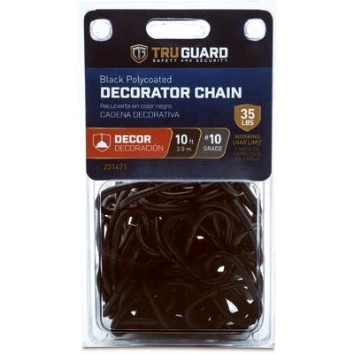 Decorator Chain, Black, 10 Ft.