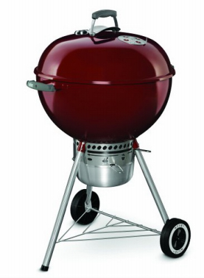 22 In. Original Premium Charcoal Grill Crimson With Upgraded Features