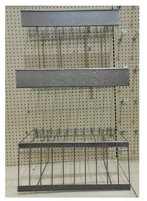 Rack2cm 2 Ft. Carpet Metal Rack With 10 Slots