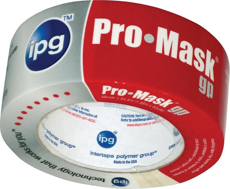 IPG Pro-Mask Gp 1.88 in. W x 60 yd. L Beige Medium Strength Masking Tape 1 pk