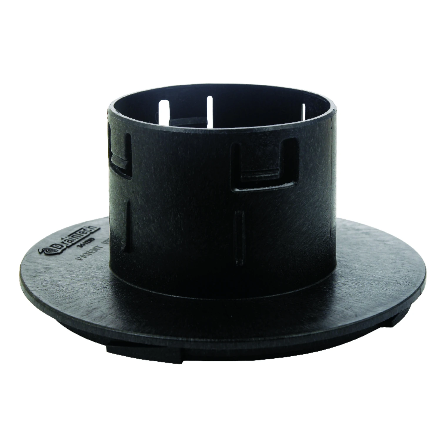 3 In. & 4 In. Black Universal Locking Basin Outlet, Model 1243, 1 Pk