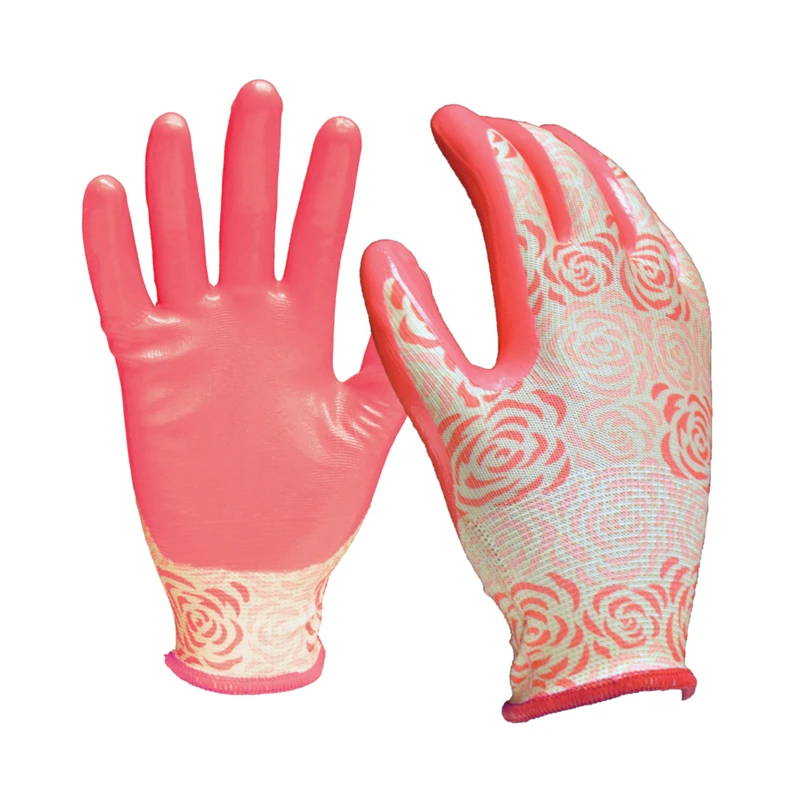Digz Women's Indoor/Outdoor Gardening Gloves Pink M 1 PK