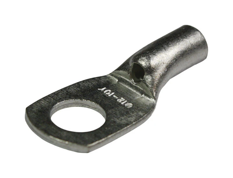 Burndy Insulated Wire Ring Terminal Silver 12 pk