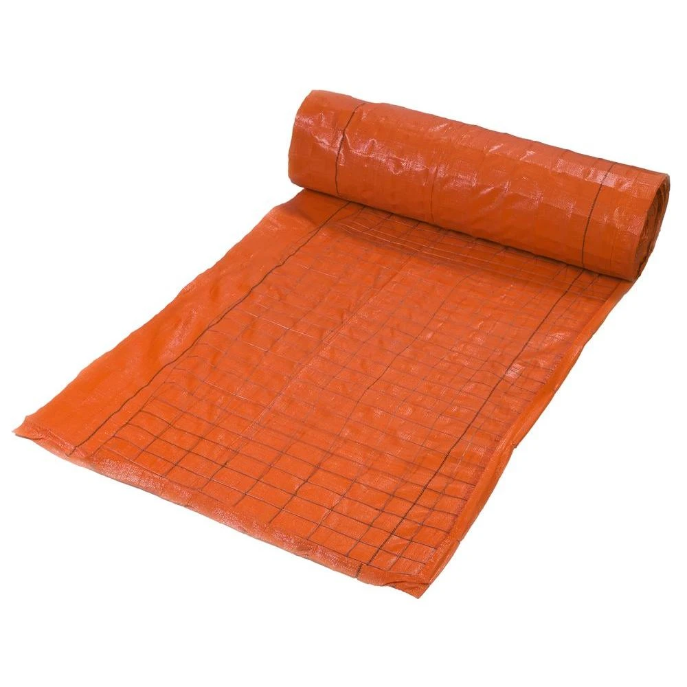 4 Ft. X 100 Ft. Orange Wire Backed Silt Fence - Durable And Reliable Erosion Control