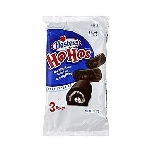 Hostess Ho Ho Snack Cake Chocolate - 3.0 ea