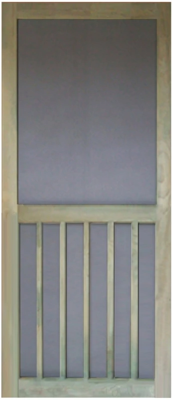 International Dst536 Treated 5-bar Wood Screen Door - 36 Inches