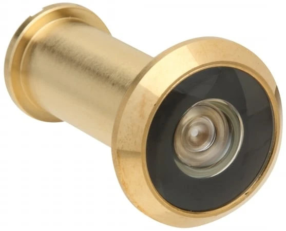 Classic Solid Brass 170-degree Wide Angle Door Viewer Model S803-968