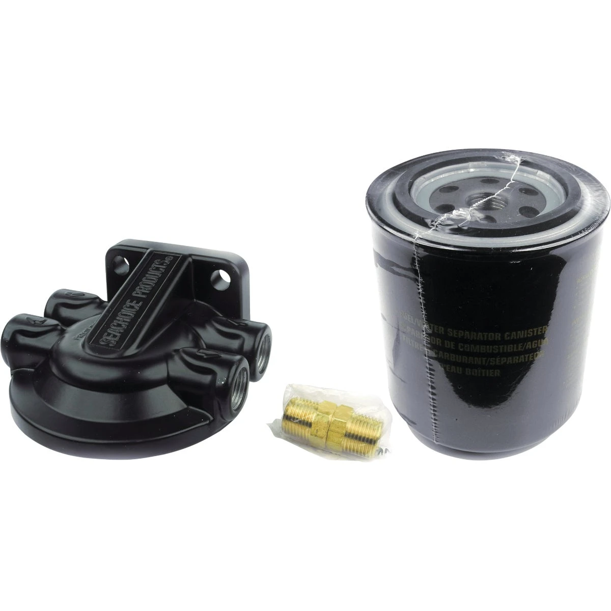 Seachoice Brass Universal Fuel/Water Separator Kit 1 pk