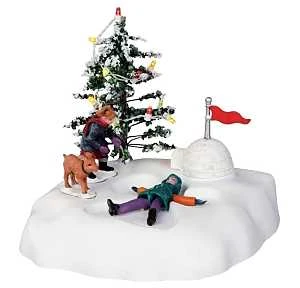 44187 Christmas Figurine - Angel's Wings, 4.92 In H, Battery Operated