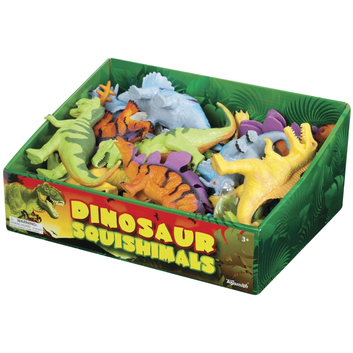 Dinosaur Squishimals Plastic Multicolored 5-8 Inch Sensory Toy