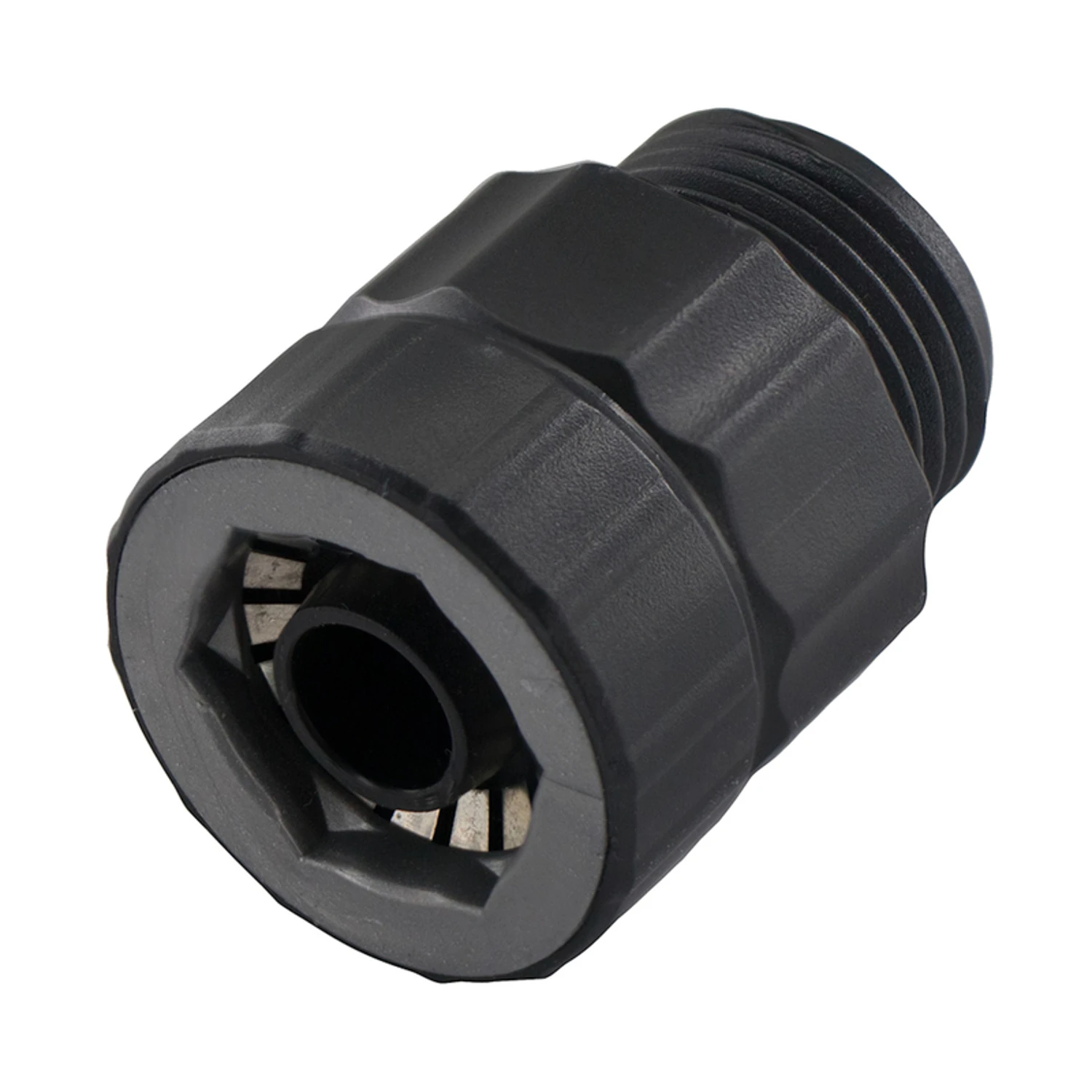 Push-fit 5/8 In. Plastic Threaded Male Hose Mender - Model 56975