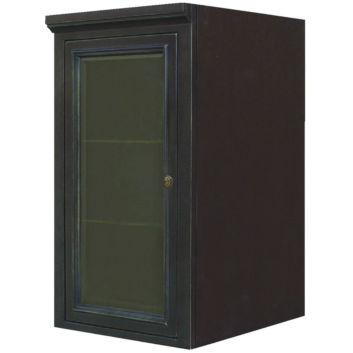 Barton Hill Linen Cabinet Top 18'' W X 33'' H Antique Black