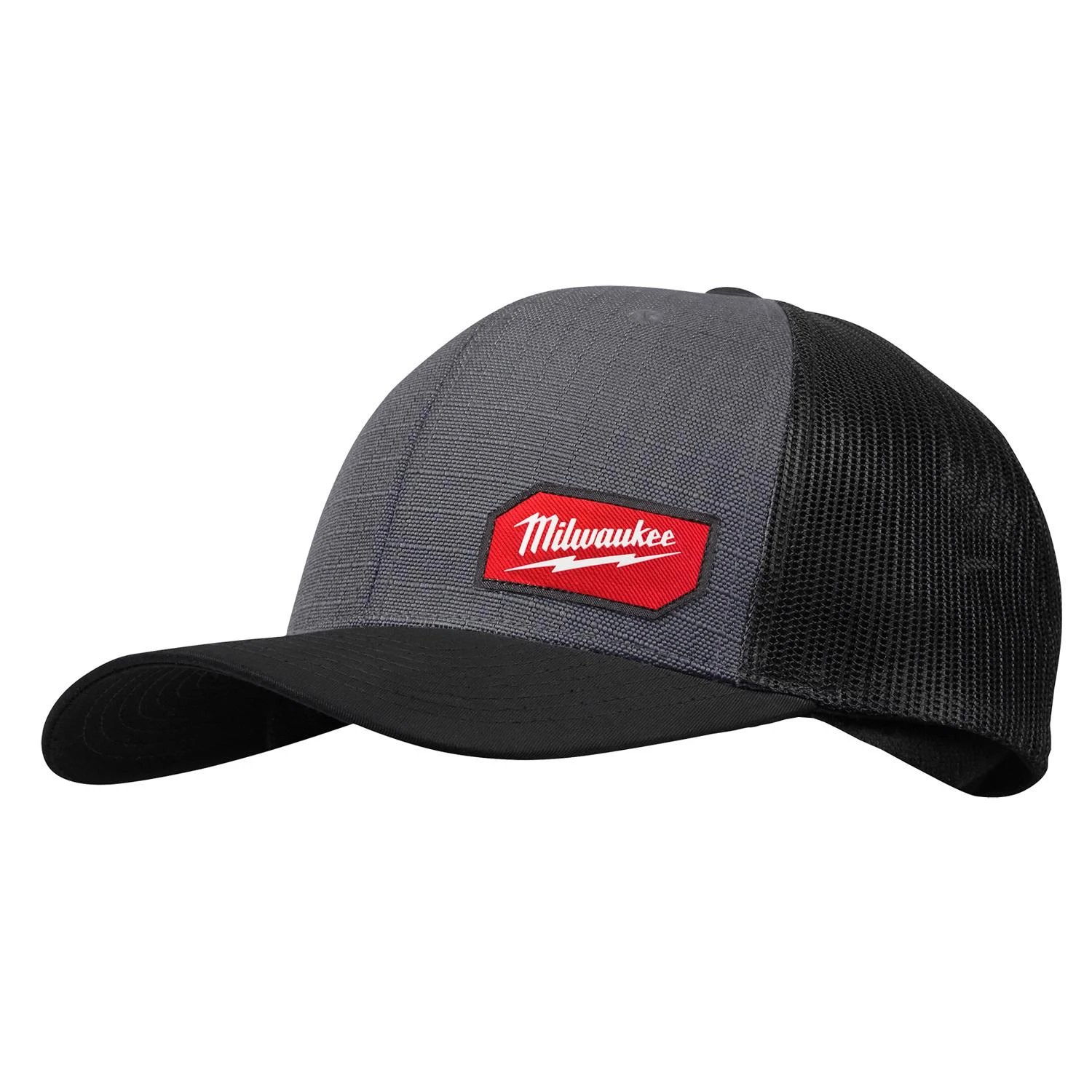 Snapback Trucker Hat Gray Adjustable Fit Model 505g