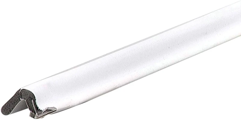M-d White Vinyl Kerf Molding For Storm Doors And Windows 96 In. L X 9/16 In.