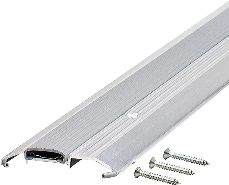 6 Ft. X 3-3/4 In. X 3/4 In. Heavy-duty Vinyl And Aluminum Threshold