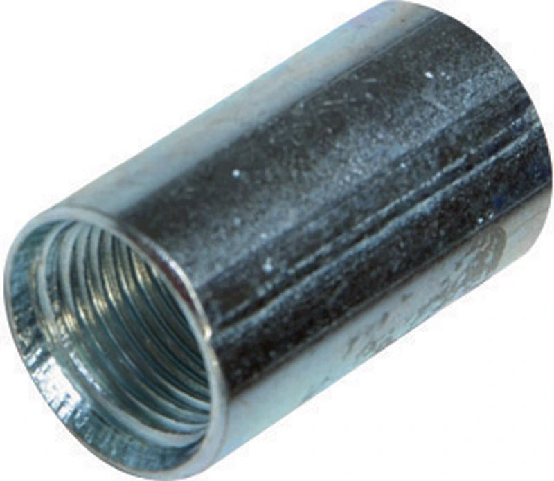 Sigma Engineered Solutions ProConnex 1/2 in. D Zinc-Plated Steel Conduit Coupling For Rigid/IMC 1 pk