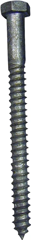 1/2 Inch X 6 Inch Hex Lag Screw - Galvanized Steel, Grade 2