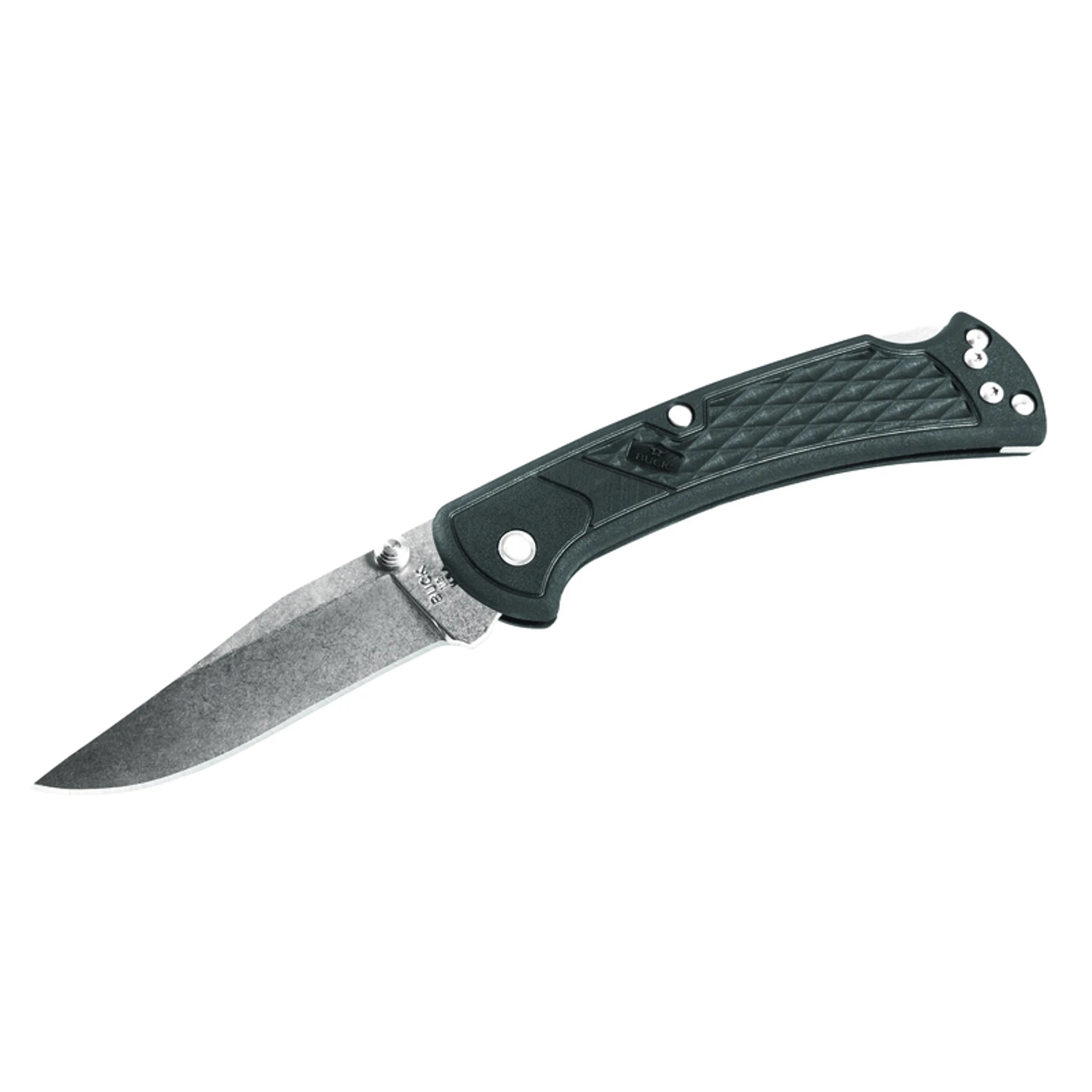 112 Ranger Slim Select Black 420 Hc Stainless Steel 7.25 In. Folding Knife