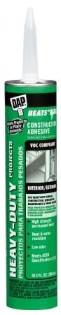 27404 10.3 Ounce Beats The Nail Heavy-duty Construction Adhesive