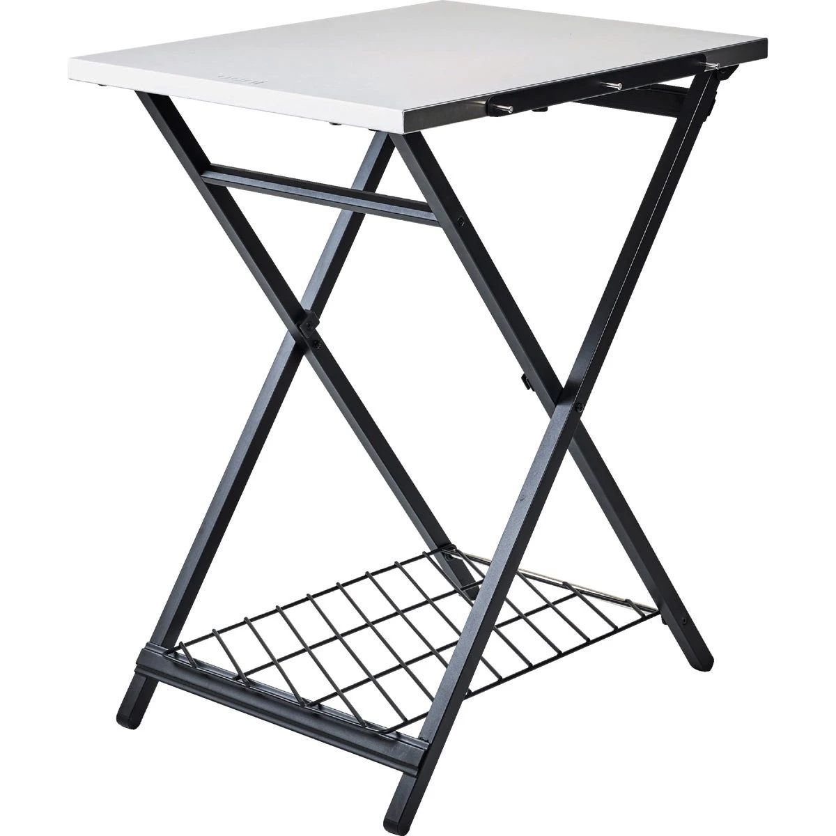 Folding Pizza Oven Table - 27 In. W X 35 In. H X 22 In. D - Uu-p1f400