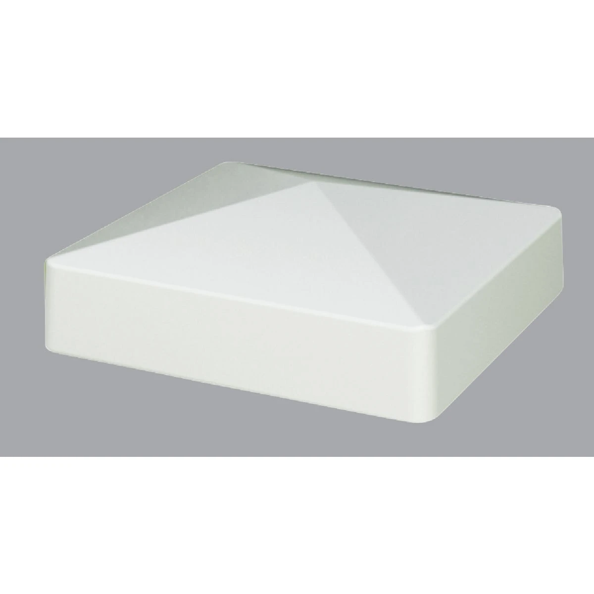 5 Inch X 5 Inch External Pyramid Vinyl Post Cap Model 127604