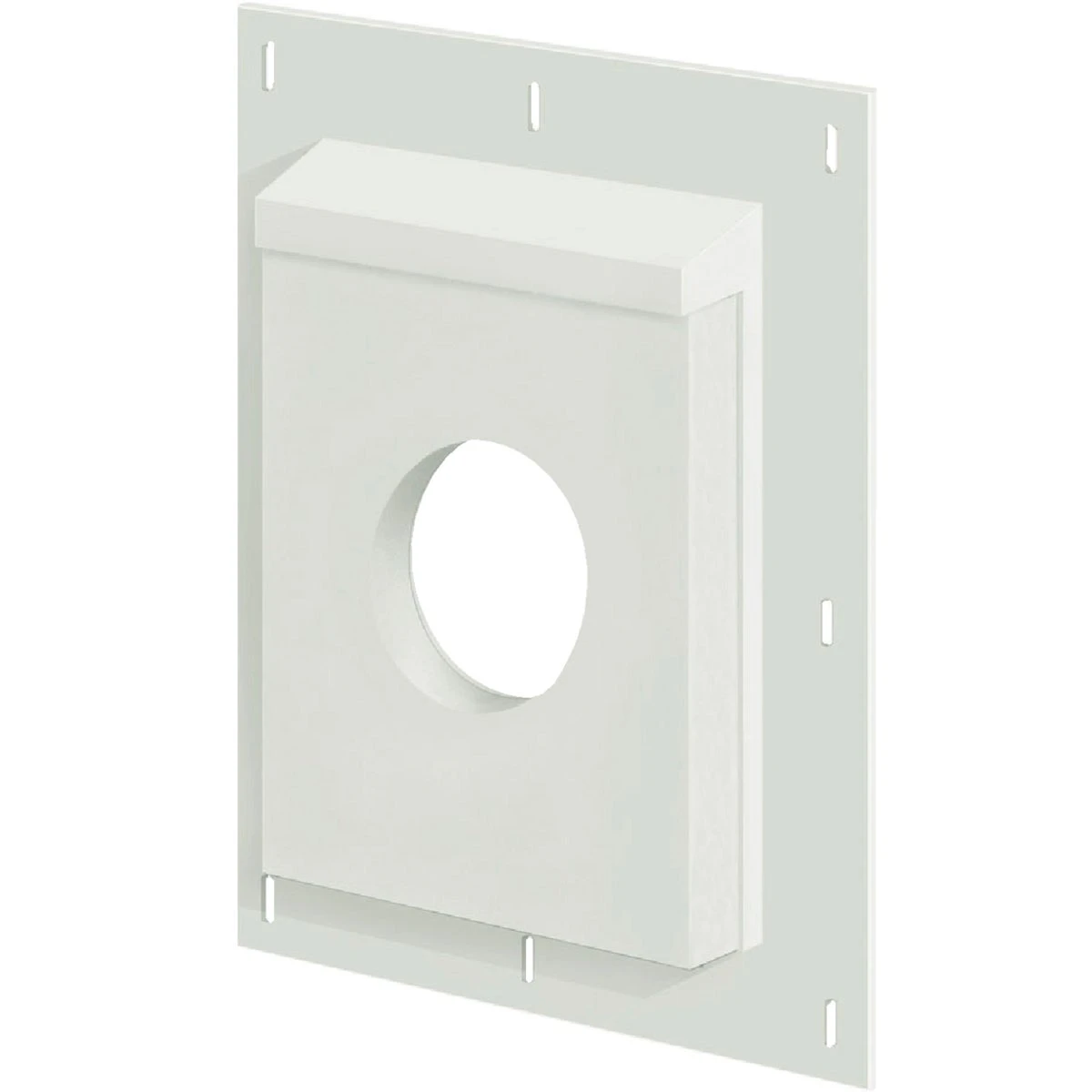 Sturdimount 8-1/2" X 11" Arctic White Fiber Cement Mounting Blocks