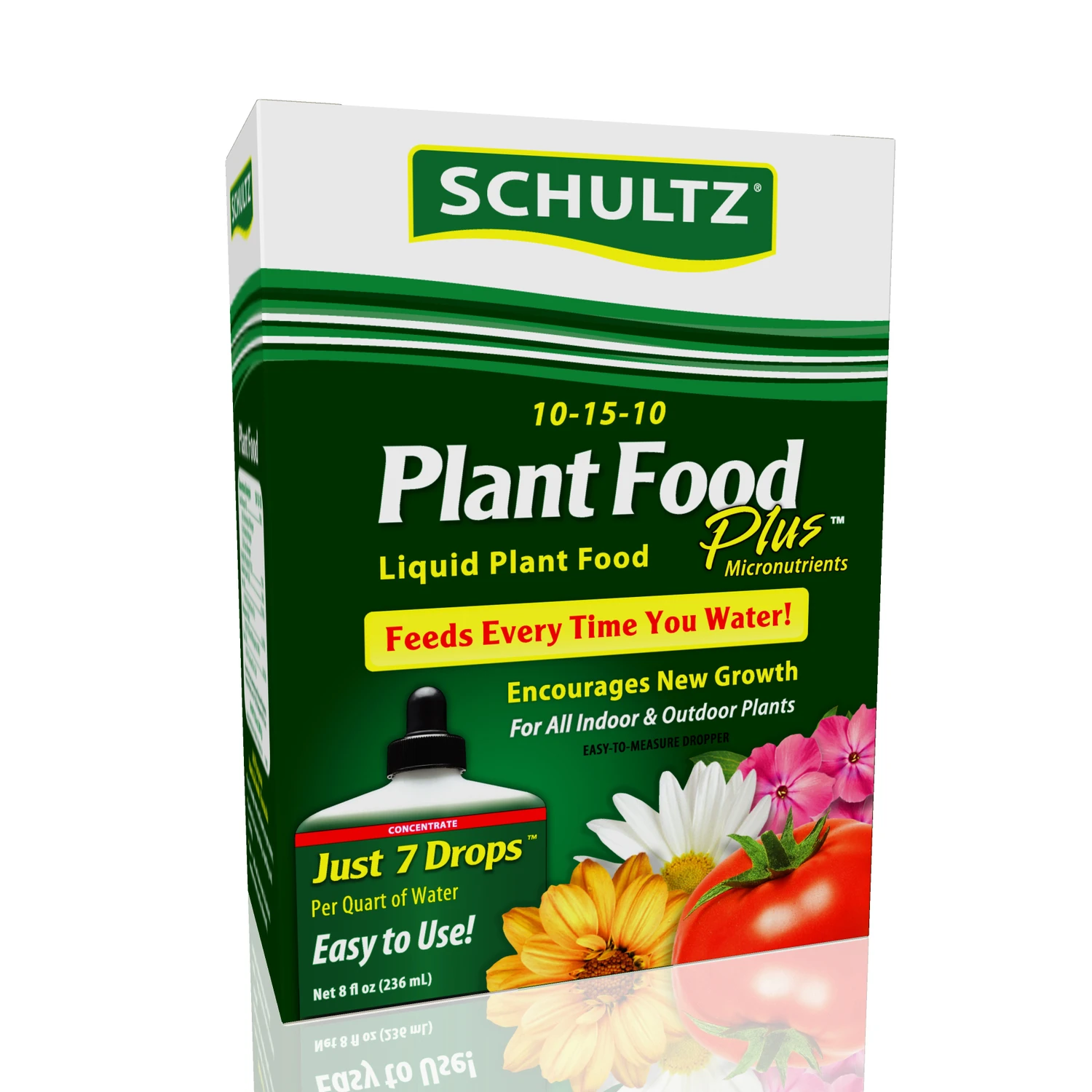 8 Oz. Concentrate Liquid Plant Food Plus 10-15-10 For All Plants