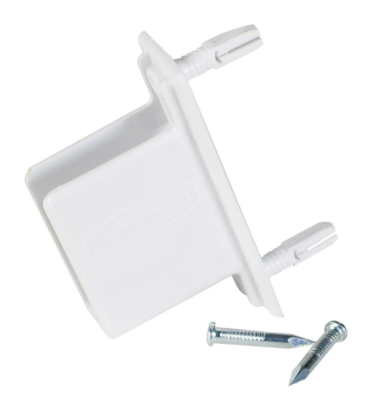 8.6 In. H X 7 In. W X 1.3 In. L Wall End Bracket For Closet Shelving
