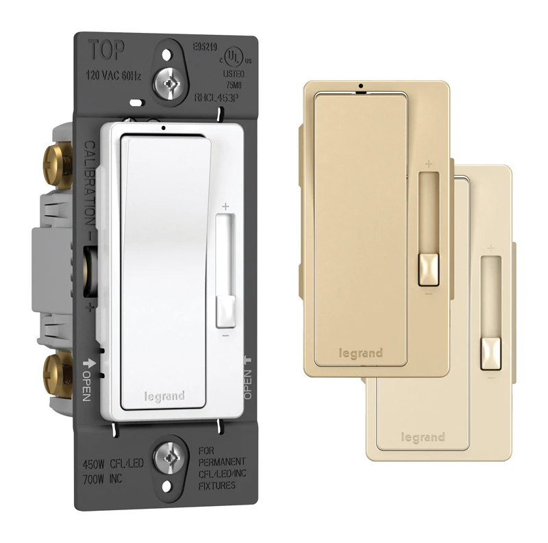 Pass & Seymour Radiant 3-Way CFL/LED Dimmer Switch, 450-Watt