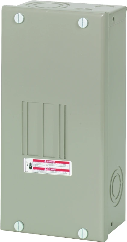 Indoor Surface-Mount Load Center with 2 Circuits and 70 Amp Main Lug