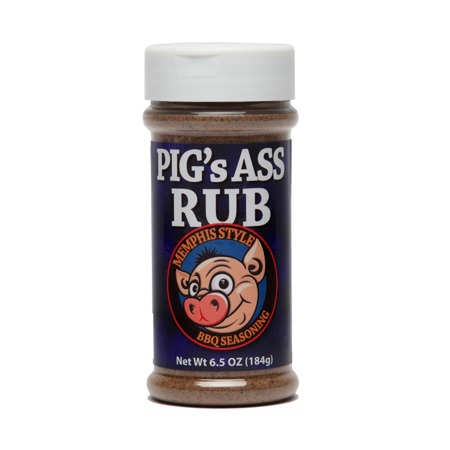 Pig's Ass Memphis Style Bbq Seasoning 6.5 Oz - Championship Rub For Ribs & Steaks