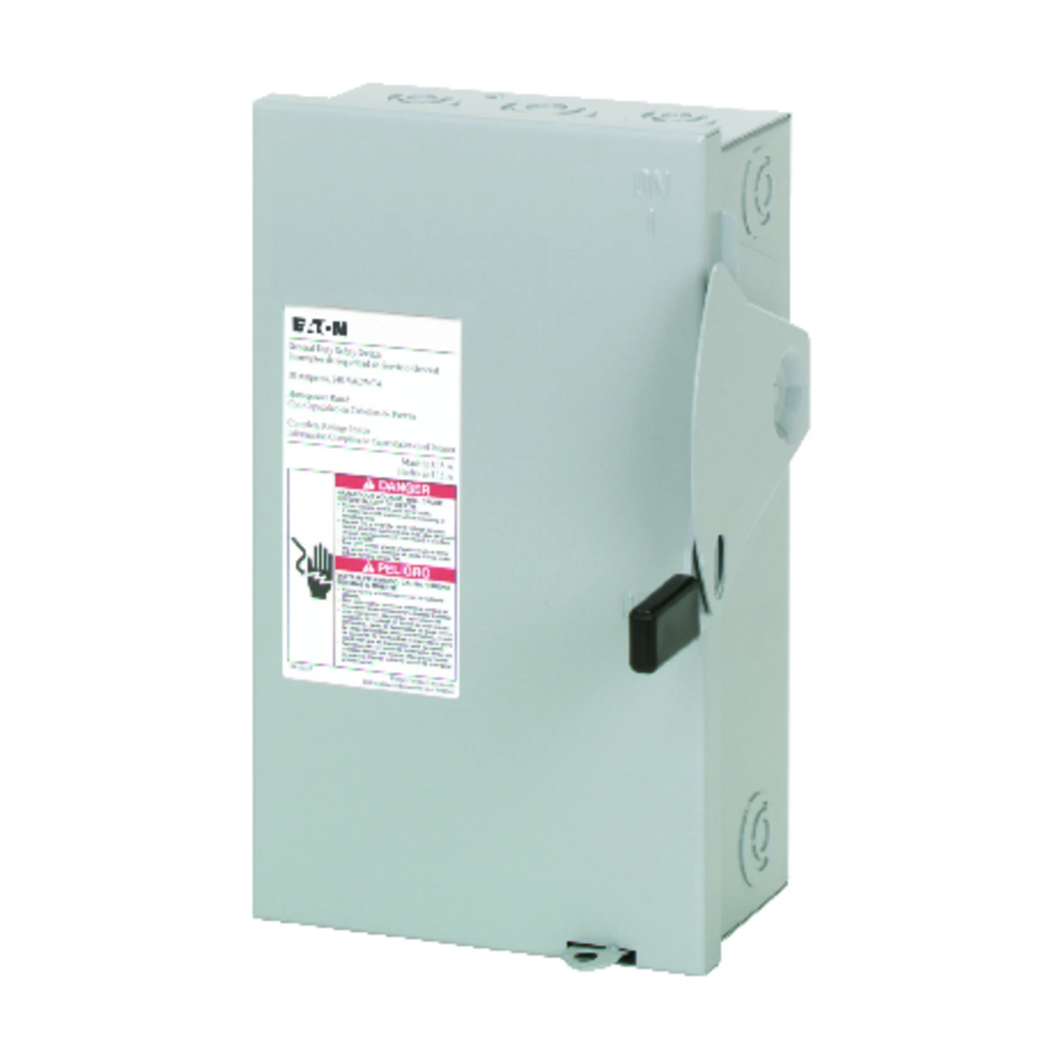 30 Amp Indoor Safety Switch with Durable Enclosure for Electrical Circuit Protection