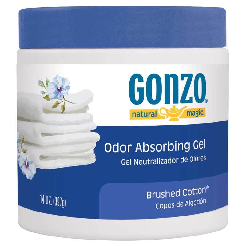 Brushed Cotton Scent Odor Absorber 14 Oz Gel - Odor Eliminator